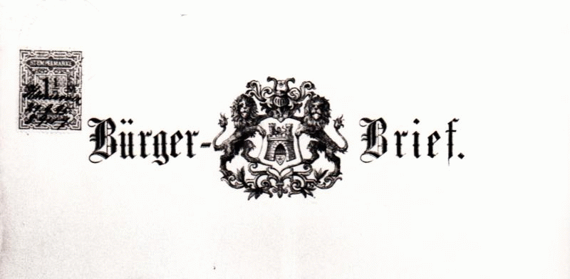 August Madsack erhält am 9. September 1895 das Bürgerrecht in Hannover.