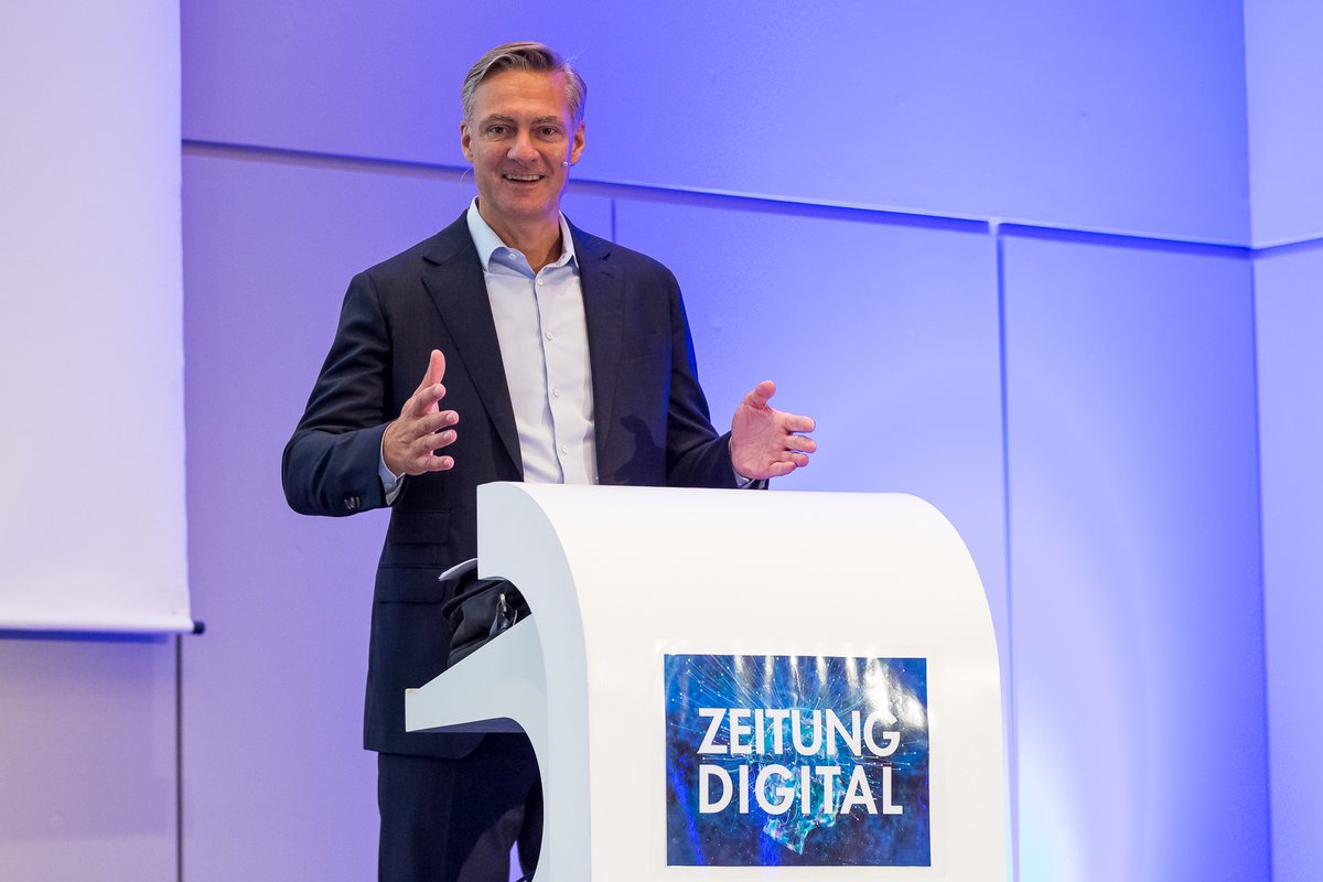 Thomas Düffert beim Kongress Zeitung Digital 2018