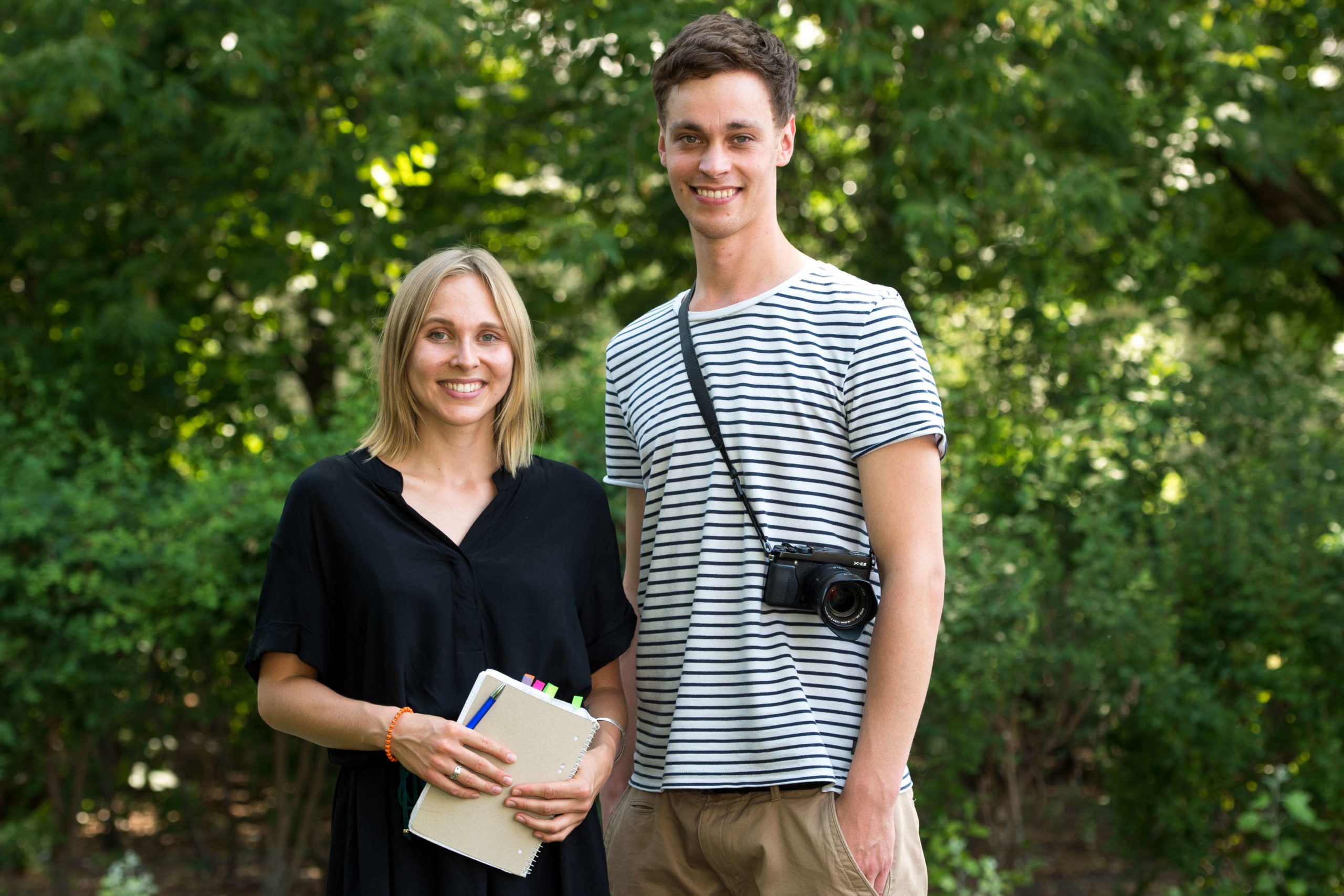 MAZ-Wahlreporter_Hannah_Rüdiger_Ansgar_Nehls
